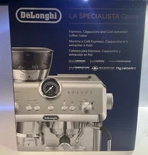 De Longhi La Specialista Opera Espresso Machine Grind Tamping NEW SEALED EC9555M