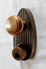 Vintage, Antique Teardrop  Bronze/Copper Door Knob  — photo 2