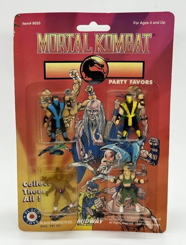RARE GRAIL MORTAL KOMBAT 1992 Midway Arcade Goro Action Figures Party Favors MOC