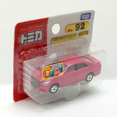 TOMICA 92 TOYOTA CROWN ATHLETE 1/66 TOMY 2014 February New Model