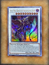 Yugioh Hot Red Dragon Archfiend Bane DUPO-EN058 Ultra Rare 1st Ed LP
