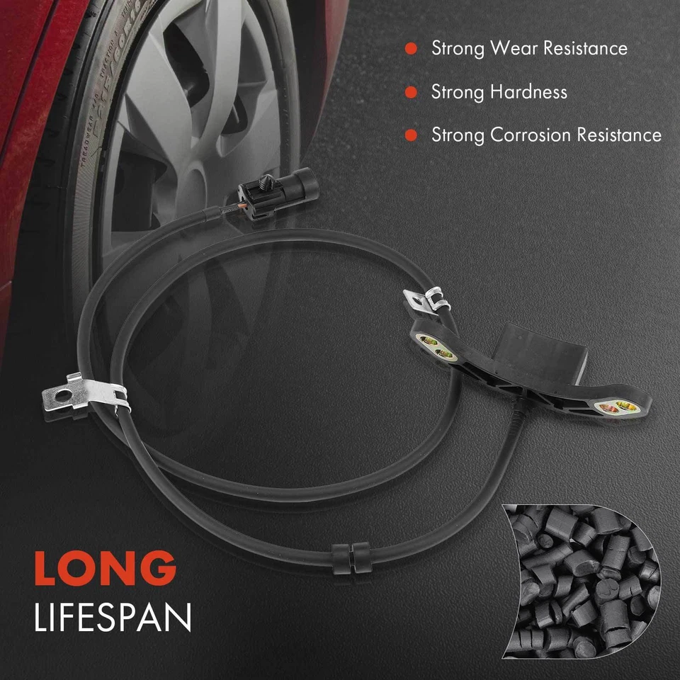 Front Right Side ABS Wheel Speed Sensor for Dodge B150 B1500 B250 B2500 B3500 - Image 3 of 4