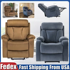 DAZONE Full Auto Electric Power Lift Massage Recliner Chair Sofa Assist Stand US