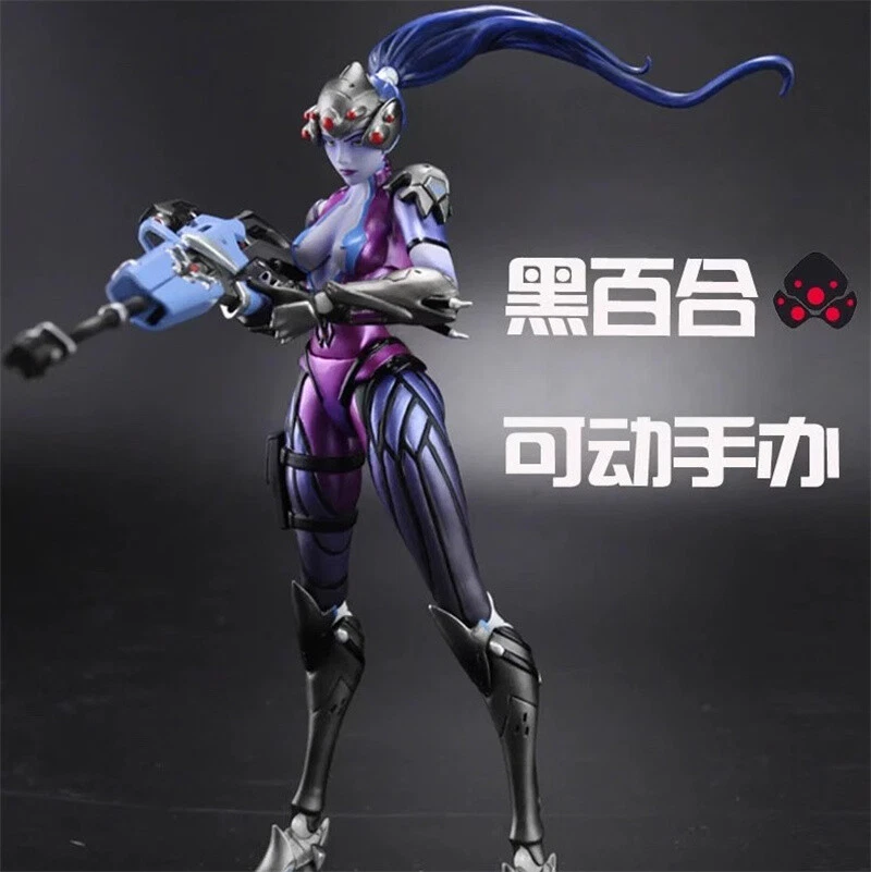 Overwatch AmélieGuillard Widowmaker Action Figure PVC Model Collection Gift Toys - Image 3 of 4