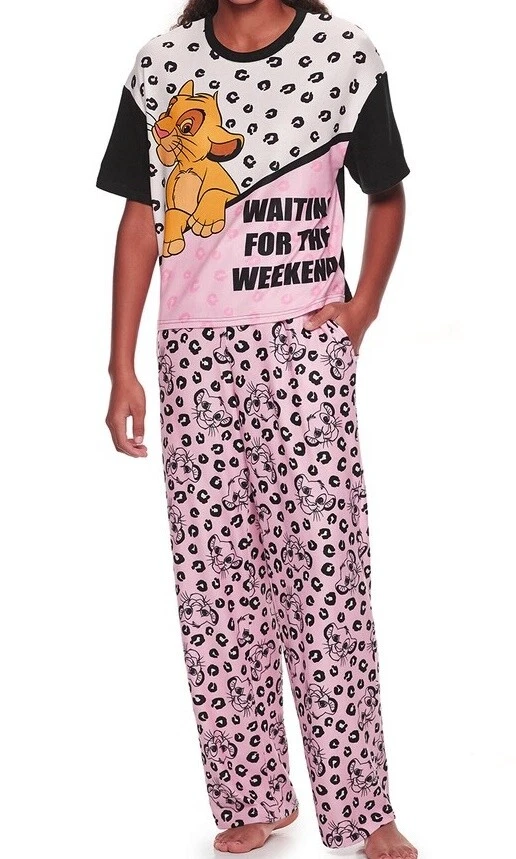 DISNEY Lion King Pajamas Plus Size XXL Simba Top Pants Set 2X 2XL XL NWT | eBay