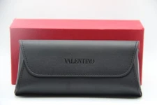 NEW VALENTINO RED BLACK AUTHENTIC EYEGLASSES SUNGLASSES SOFT CASE