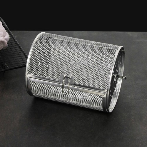 Stainless Steel Rotisserie Grill Roaster Drum Oven Basket for BBQ Roast Baking - Picture 6 of 8