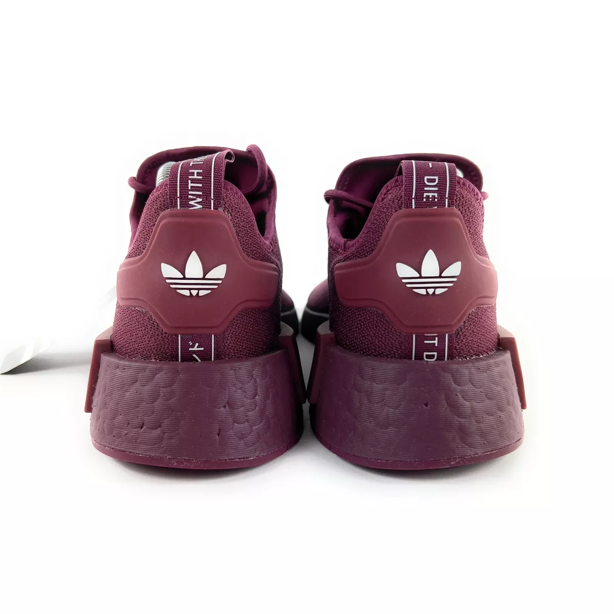 Adidas nmd maroon shoes top