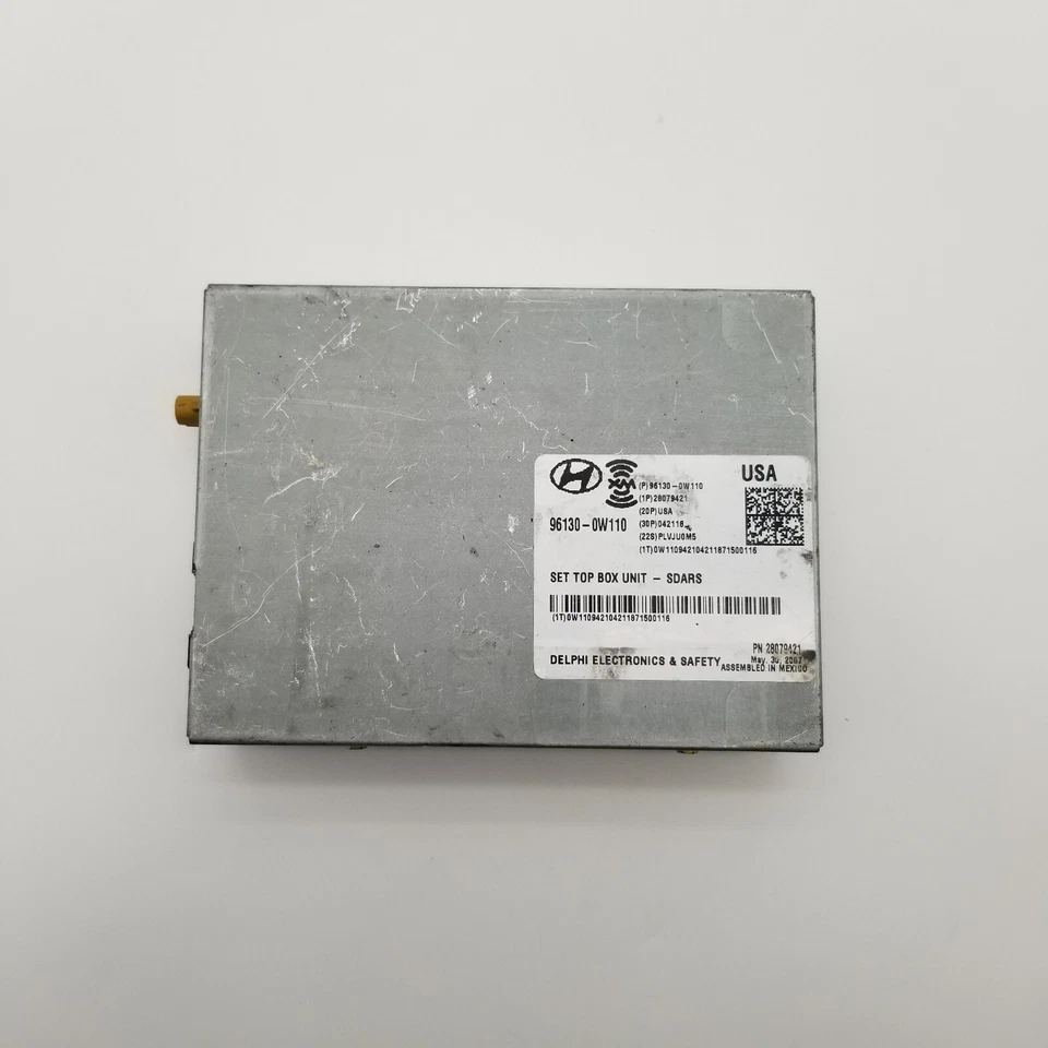 Módulo de rádio via satélite Hyundai Azera Elantra 2006 2007 2008 2009 96130-0W110 - Imagem 2 de 4
