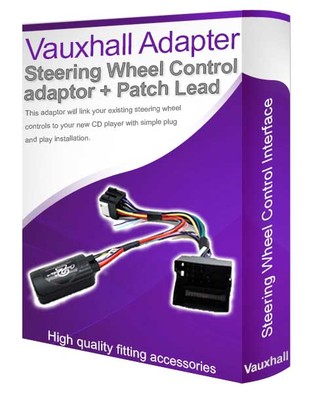 Vauxhall Corsa radio stereo adapter lead, Connect your Steering Wheel controls