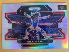 Nikki A.S.H. 2022 Panini Prizm WWE SILVER PRIZMS PARALLEL Card #38 (Nikki Cross)