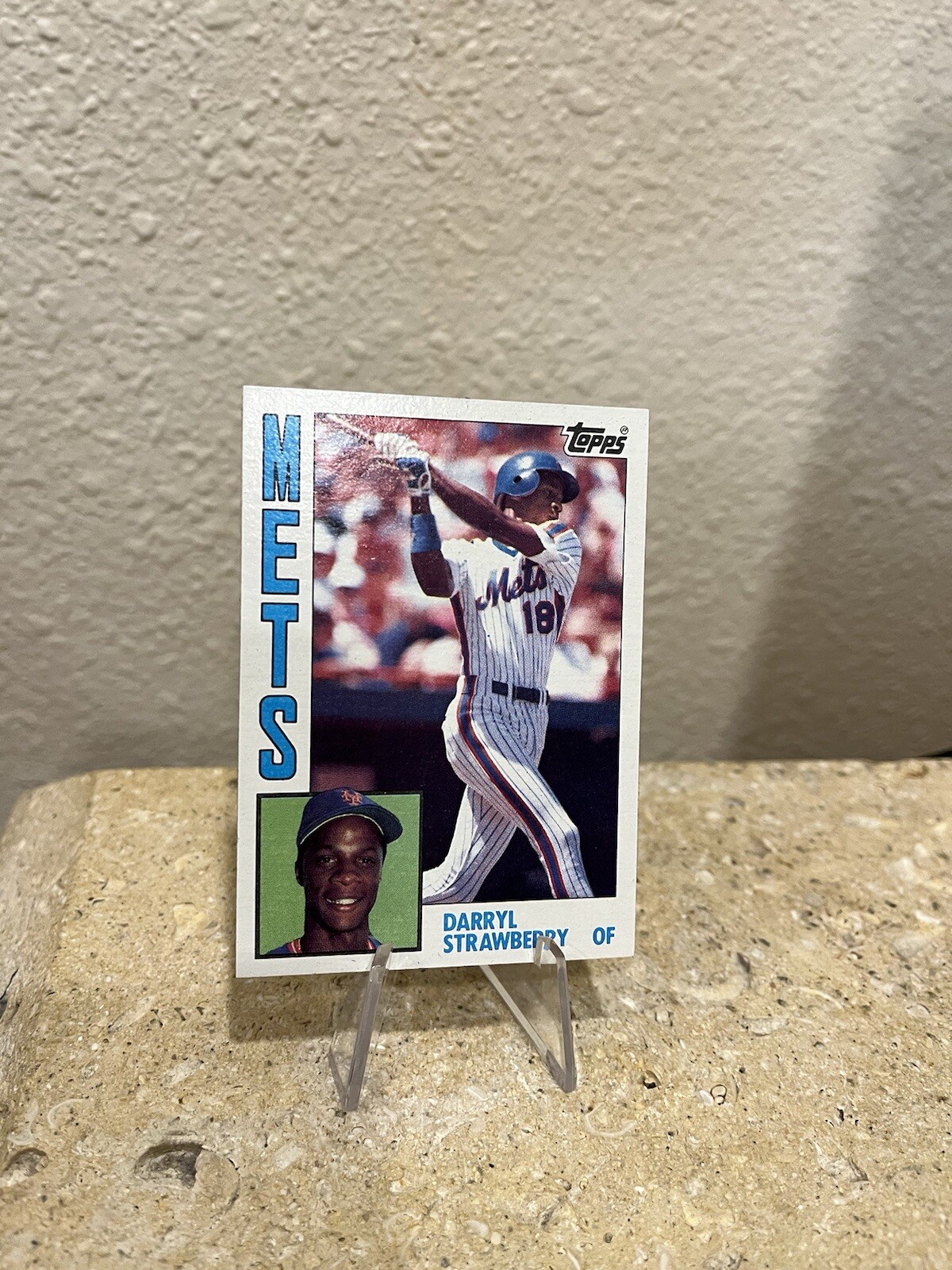 1984 Topps  #182 Darryl Strawberry RC NM-MT