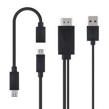 Micro USB MHL to HDMI Cable For Samsung Galaxy Tab S 8.4 10.5 Tab 3 Tab S2 9.7