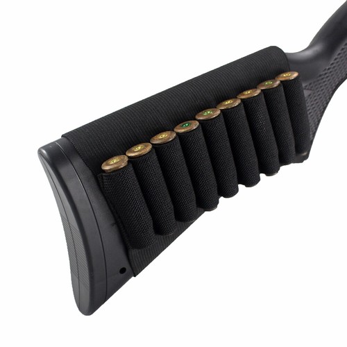 9 colpi butt stock fucile munizioni borsa proiettile custodia cartuccia - Foto 6 di 10