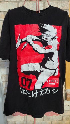 T-Shirt Sz XL Black Kakashi | eBay