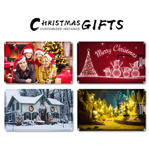 Gift Custom Card USB 2.0 Flash Drive Free Logo Pen Drive 8G U Disk Real Capacity - Afbeelding 18 van 22