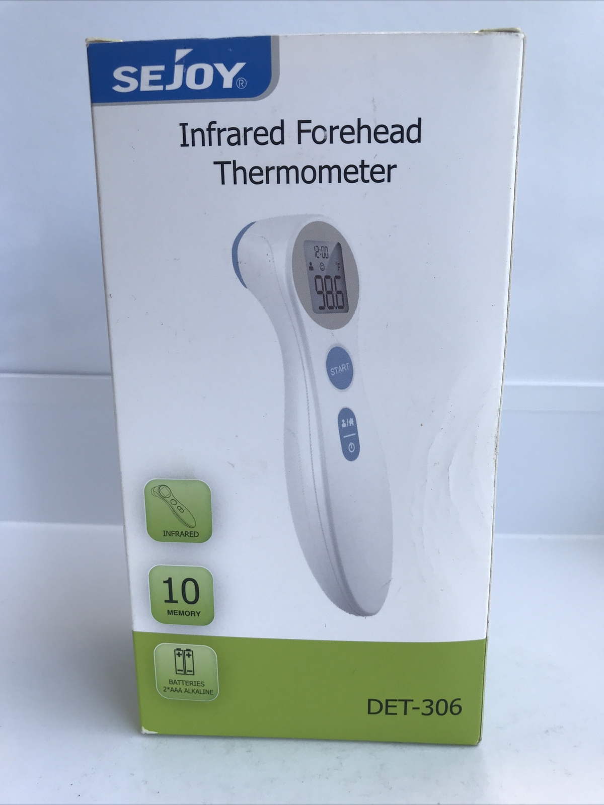 SEJOY Infrared Thermometer DET306 Children & Adults Forehead eBay