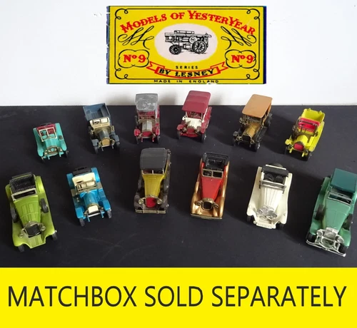 VINTAGE MATCHBOX CARS - Original 60s/70s  Various Sold Separately - MULTILIST M9
