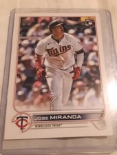 Jose Miranda Error Rookie Card US120 *Extremely Rare and highly collectable*
