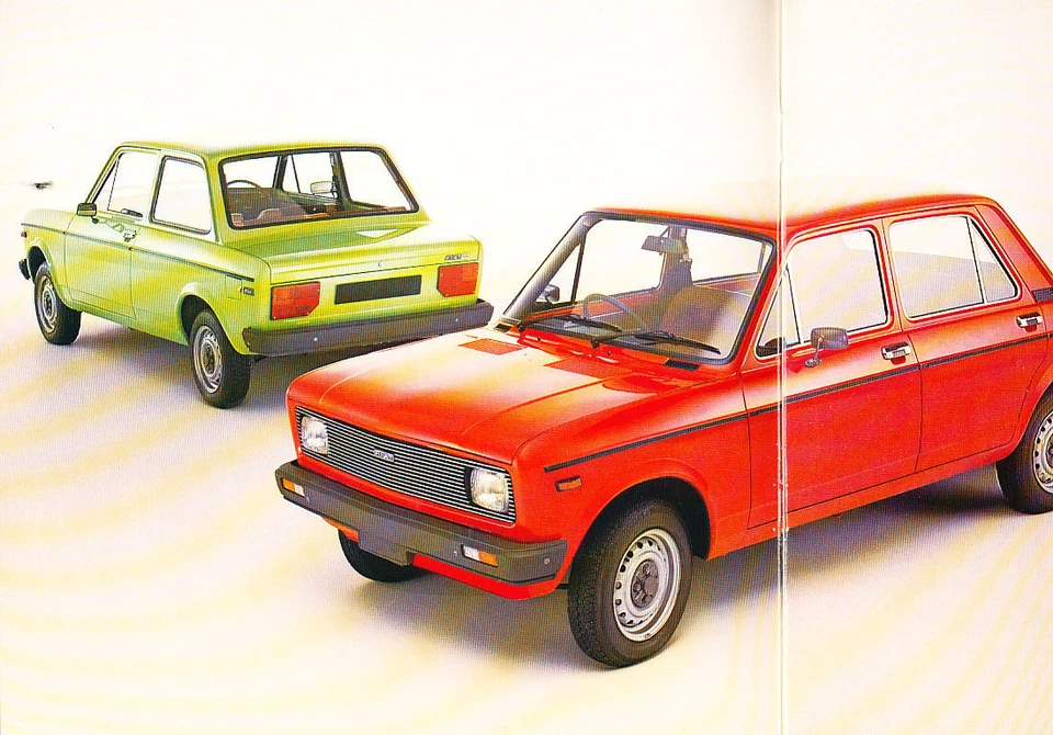 1977 1978 Fiat 128 1100 16-page Original Car Sales Brochure Catalog Foto 2 de 3