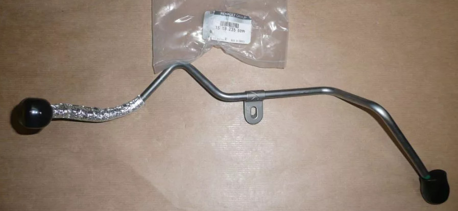 Tuyau d'huile turbo 151923552R avec flux lubrifiant optimisé pour Renault Master III 2.3dCi
