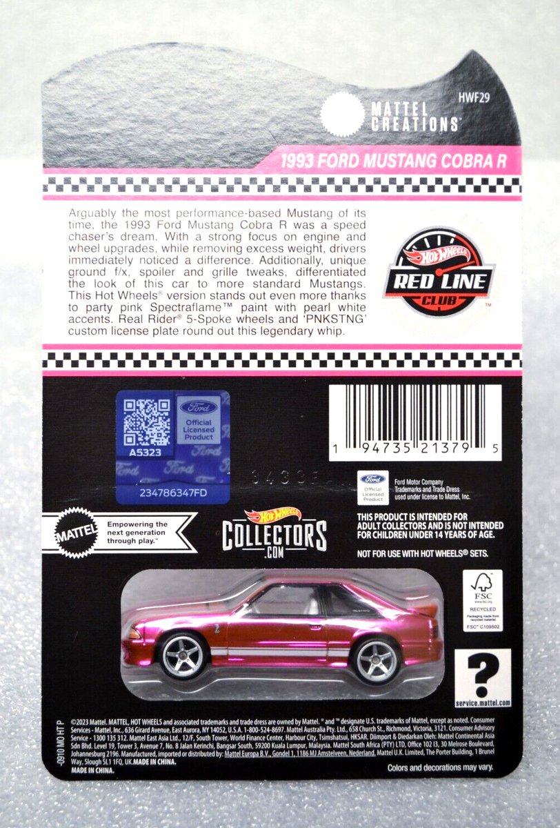 HW コンベンション RLC限定 マスタング スペクトラピンク HW