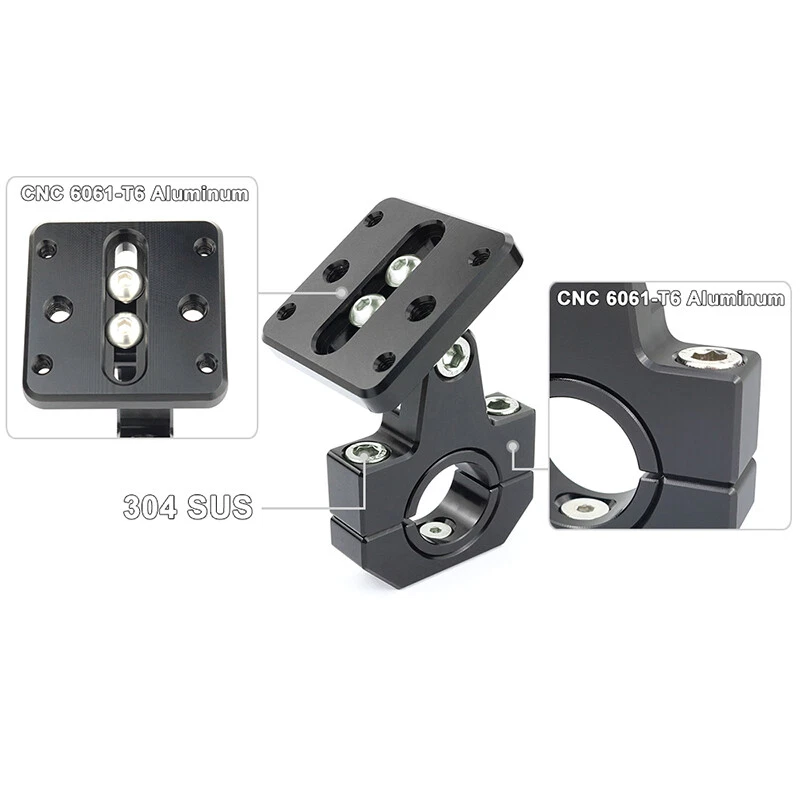 Universal Fit For Triumph Motorcycle GPS Navigation Phone Holder Mount Bracket - Image 4 of 4