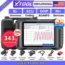 XTOOL Used D8S OBD2 Bidirectional All System ...