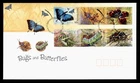 DR WHO 2003 AUSTRALIA FDC INSECT BUTTERFLY STRIPS R80338