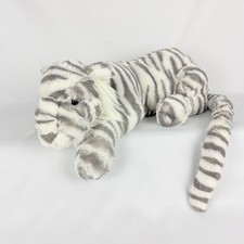 SOLD OUT Jellycat Sacha Snow Tiger NWT - Large