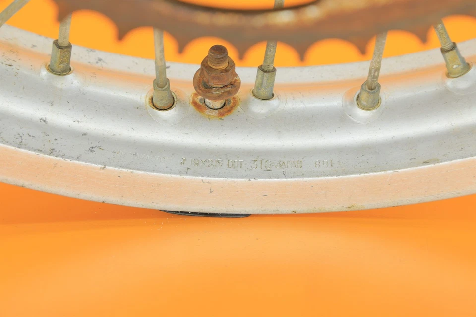 Оригинальные спицы обода ступицы заднего колеса 90-95 1991 KX250 KX 250 41034-1205 - Изображение 4 из 4