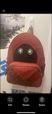 Loungefly Mini Backpack and Wallet Star Wars Celebration 2020 Jawa Light Up NWT