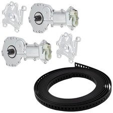 3 Pc Set Power Window Regulator Motors Tape 20 Roll For Gm Various Models