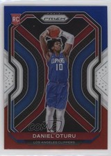2020-21 Panini Prizm Red White & Blue Prizm Daniel Oturu #279 kr0
