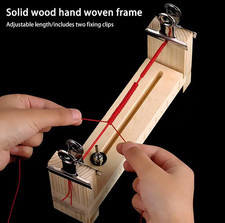 1pc Diy Bracelet Solid Wood Bracelet Braiding Frame DIY Knitting Tool Kit - NEW