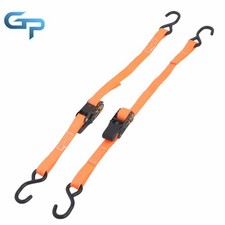 2Pack 2400 LBS 1 Inch x 4 FT Boat Trailer Transom Tie-Downs Straps Adjustable