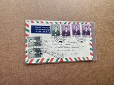 Ireland 1952 FDC +Poet Thomas Moore Death Centenary #152-53 +Belmont House DC