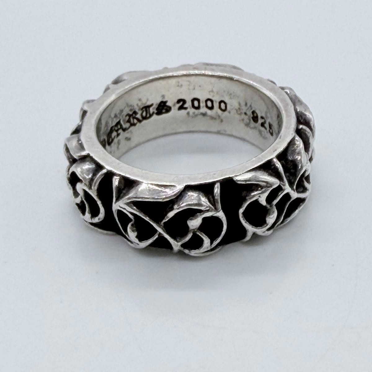 CHROME HEARTS リング 925-2000 CHROME HEARTS ETERNITY VINE BAND RING Size 10 Sterling Silve r925