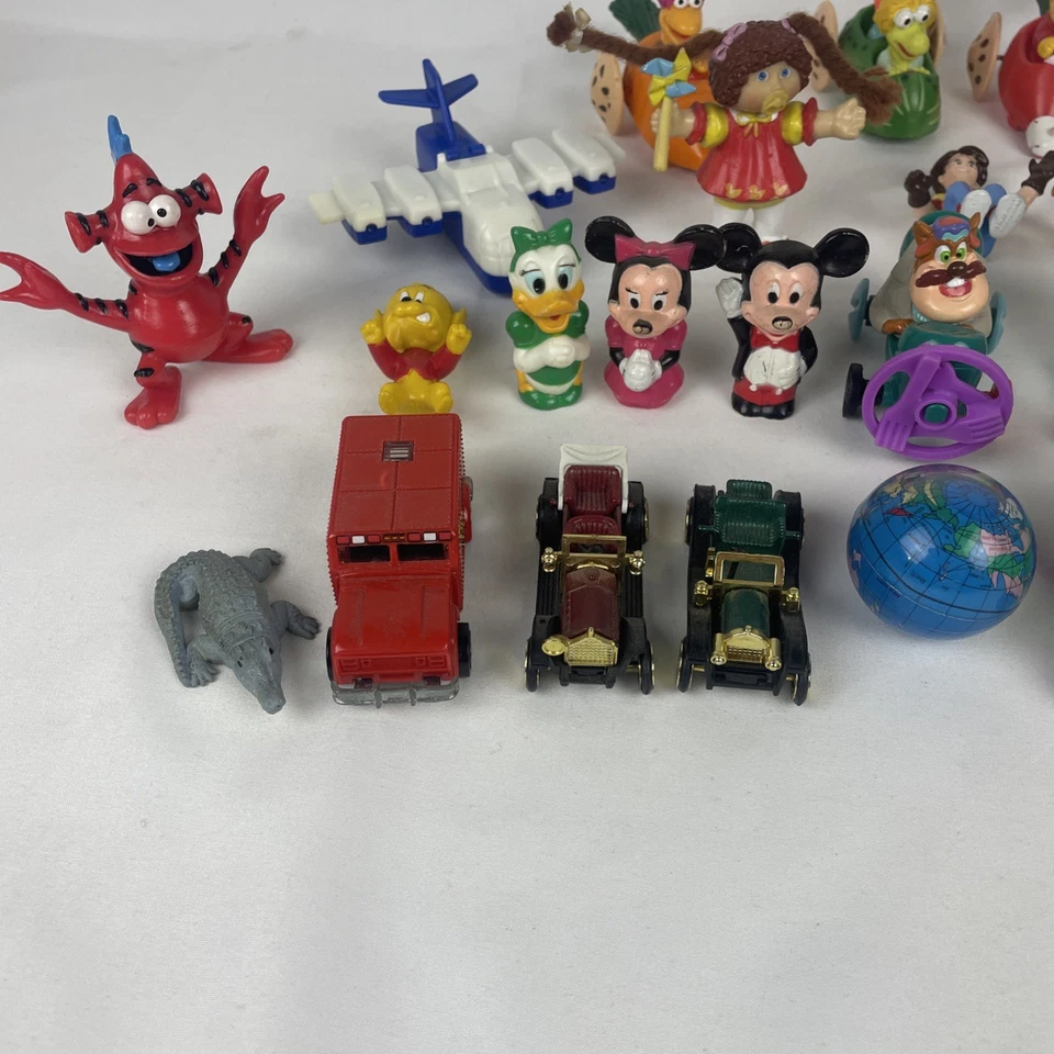 Paquete De Colección / Lote De 30 Juguetes McDonalds Años 80-1990 - Rock Frágil, Mickey Etc Foto 3 de 4