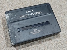 Rare Aiwa Stereo Cassette Player HS-P107  FOR PARTS ONLY