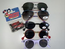 OCCHIALI DA SOLE PER BAMBINI nuovi, 5 pezzi vari modelli, protezione UV400-100% UV, fascia per occhiali