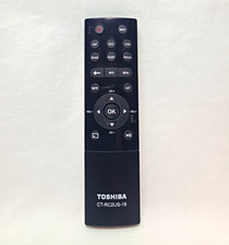 Toshiba CT-RC2US-18 Wireless TV Remote Control Black For Toshiba TVs