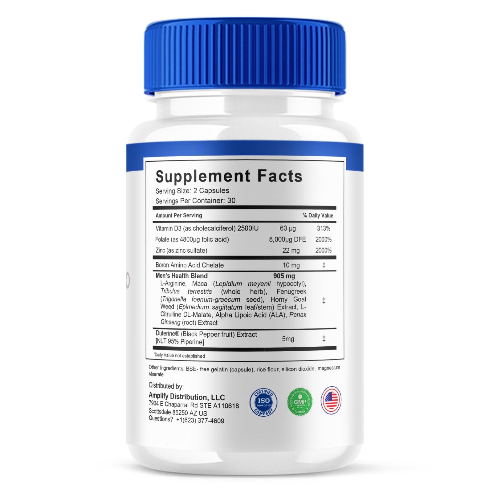 Erecton Advanced Formula, Erecton Performance Pills (60 Capsules)