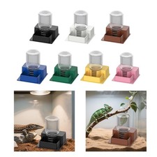 Automatic Reptile Water Feeder Feeding Accessories Easy to Clean Creative
