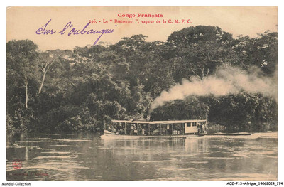 AOZP13-0994 - FRANZÖSISCHER KONGO - Le bretonnet - Vapeur de la cmfc