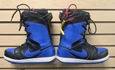 Nike Vapen Snowboard Boots Sz 9.5 Mens Royal Blue Black 2013 Rare 