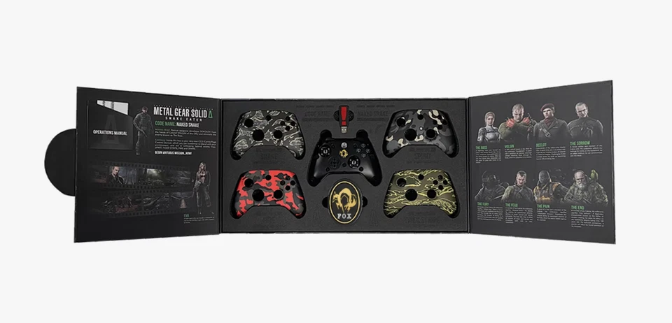 Metal Gear Solid Delta Snake Eater Konami Exclusive LE Deluxe PC Controller Set - Image 2 of 4