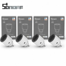 4er SONOFF S60TPF WLAN Smart Steckdose Strommessung Alexa Google Home …