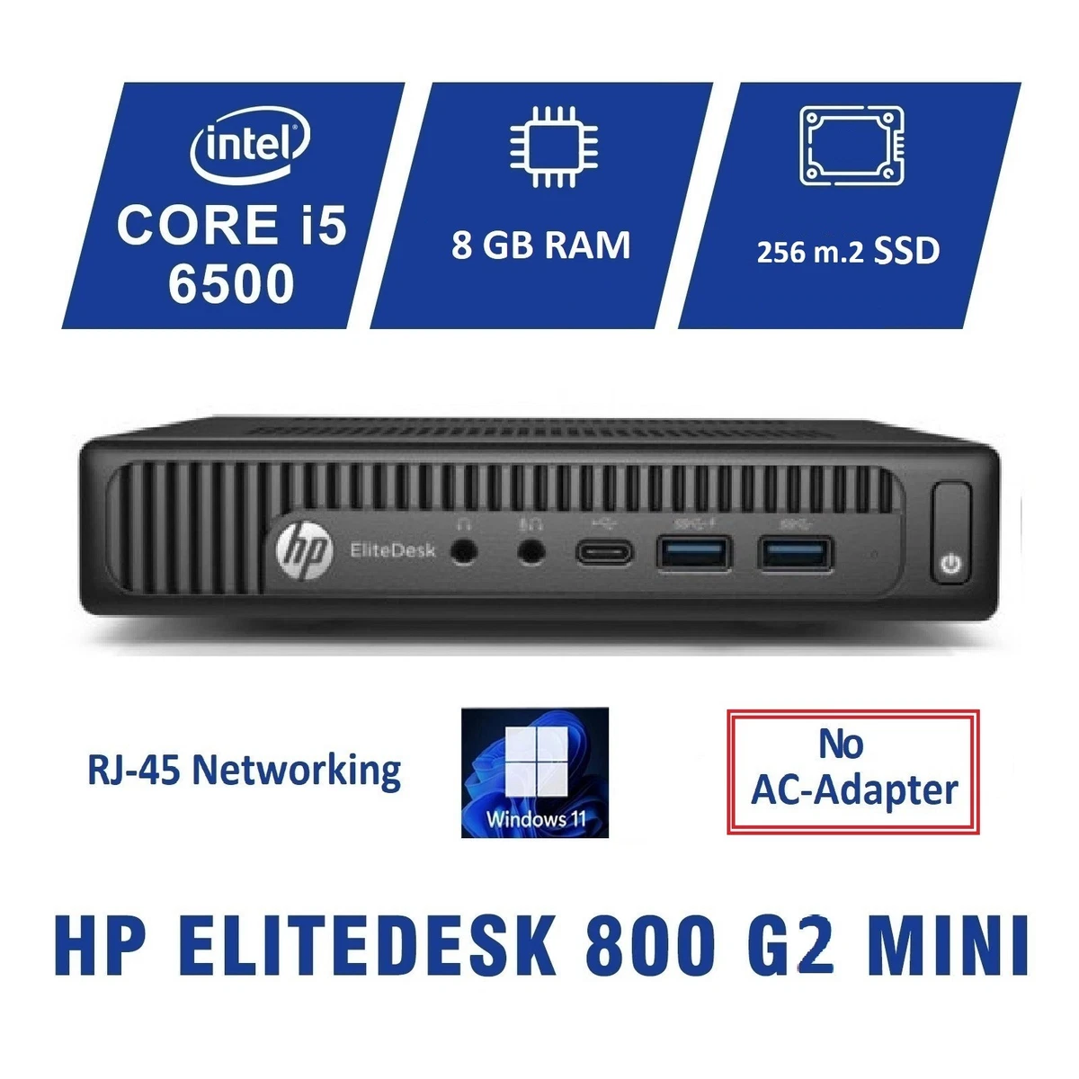HP USB-C Intel Core i5 6th Gen. PC Desktops & All-In-One Computers