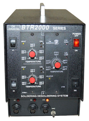OK Industries BTR 2000 Series Soldering Desoldering System Works
